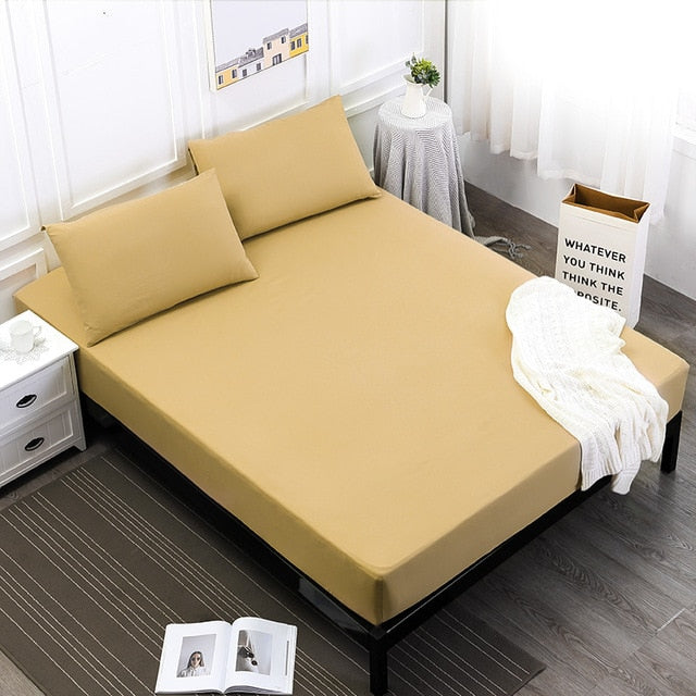 🔥 Top Rated Cira's All In One Waterproof Bedsheet in Solid Colors