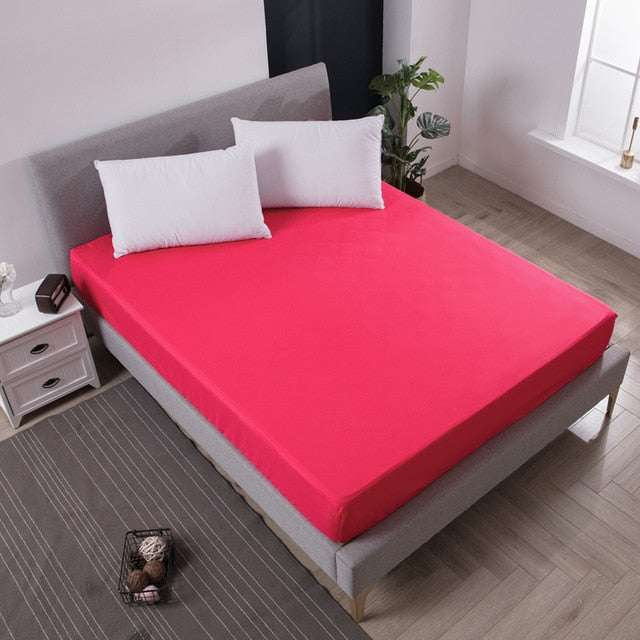 🔥 Top Rated Cira's All In One Waterproof Bedsheet in Solid Colors