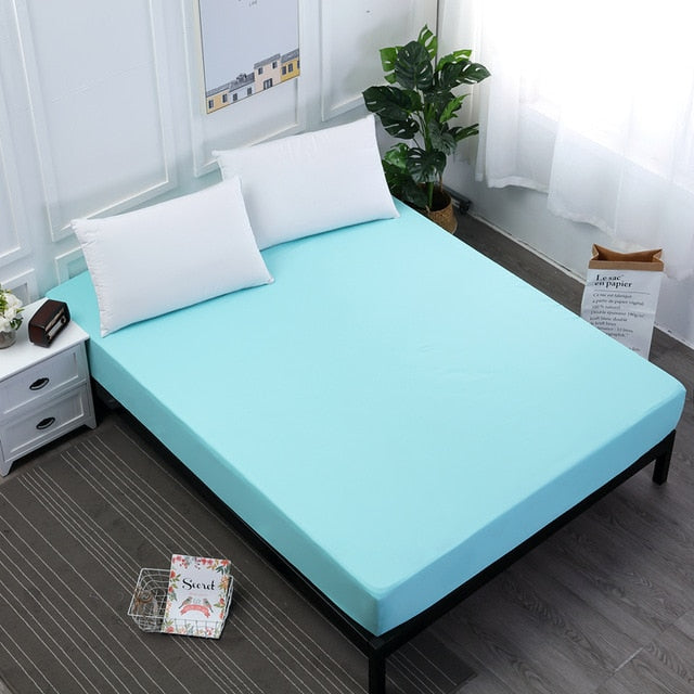 🔥 Top Rated Cira's All In One Waterproof Bedsheet in Solid Colors