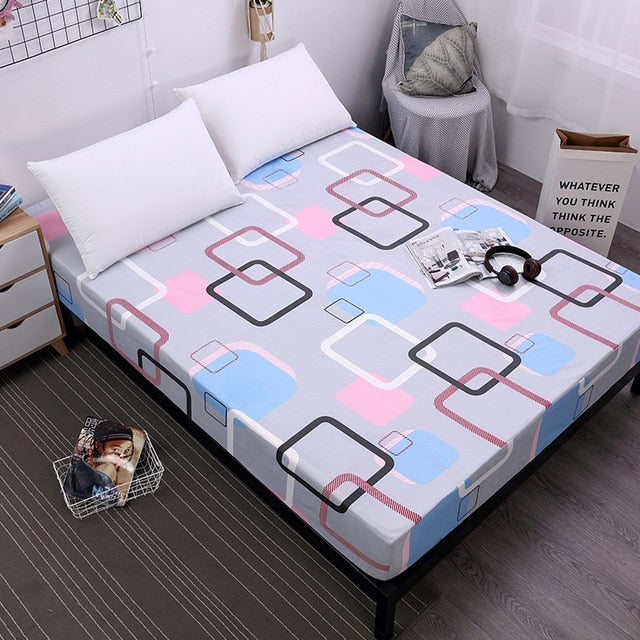 Solen's All in One Waterproof Bedsheet with Printed Designs