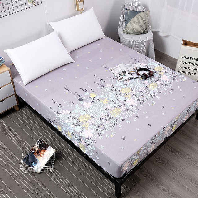 Solen's All in One Waterproof Bedsheet with Printed Designs