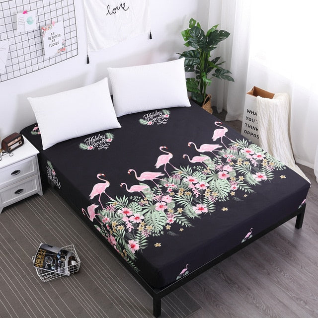 Solen's All in One Waterproof Bedsheet with Printed Designs