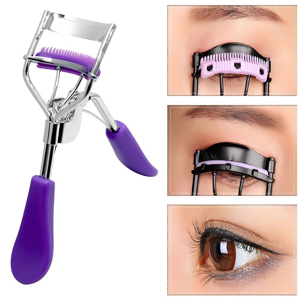 Eyelashes Curler Professional Auxiliary Curling Clip