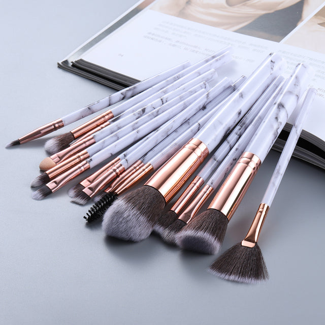 Makeup Brushes Tool Set (FLD) Cosmetic Blending Beauty