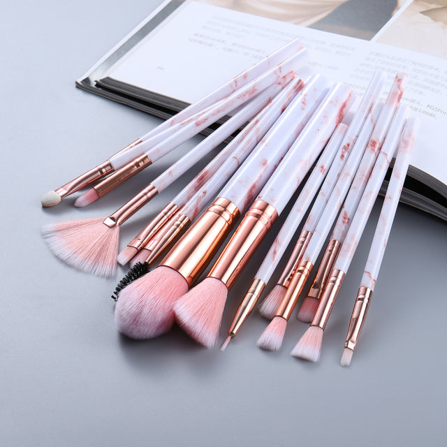 Makeup Brushes Tool Set (FLD) Cosmetic Blending Beauty