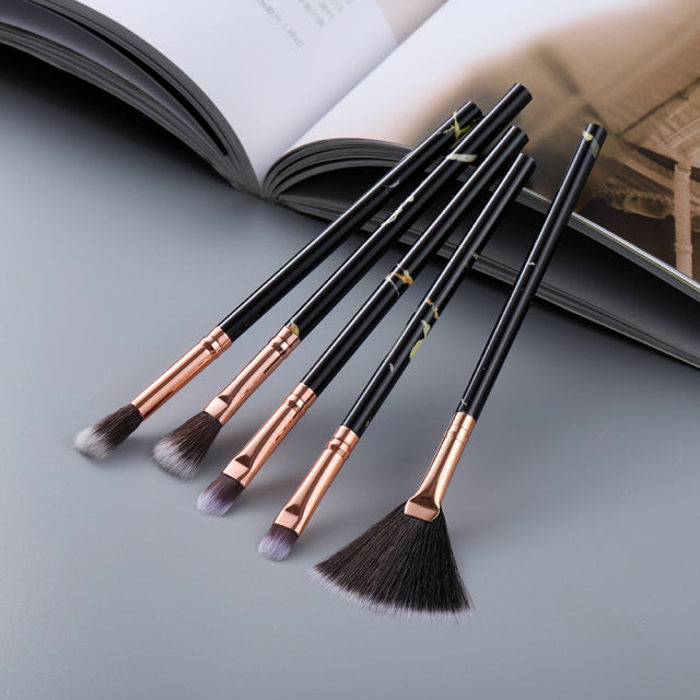 Makeup Brushes Tool Set (FLD) Cosmetic Blending Beauty