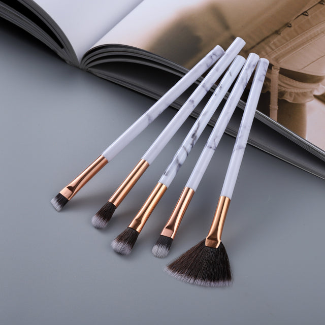 Makeup Brushes Tool Set (FLD) Cosmetic Blending Beauty