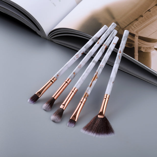 Makeup Brushes Tool Set (FLD) Cosmetic Blending Beauty