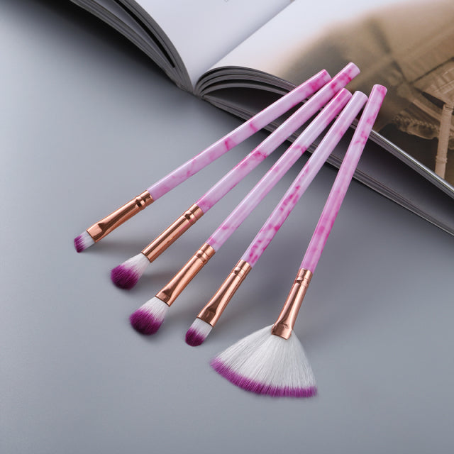 Makeup Brushes Tool Set (FLD) Cosmetic Blending Beauty