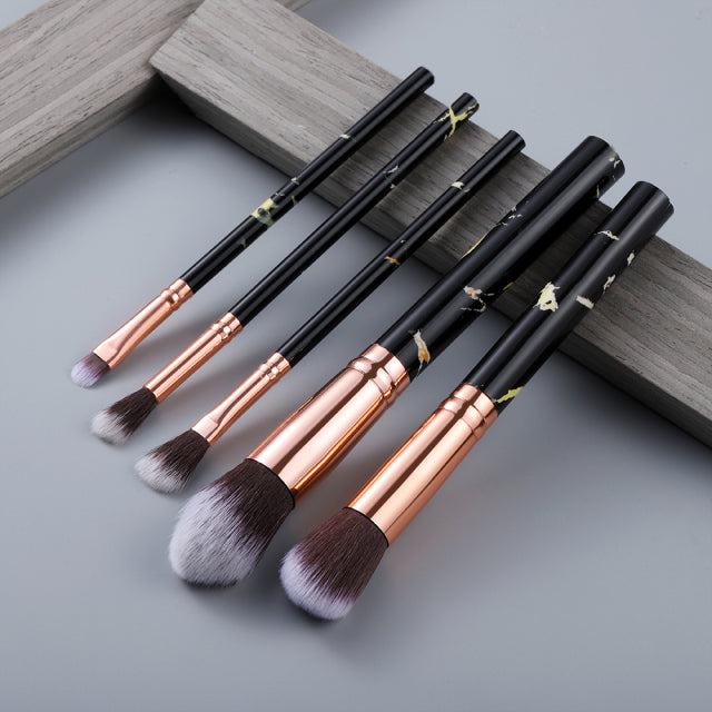 Makeup Brushes Tool Set (FLD) Cosmetic Blending Beauty