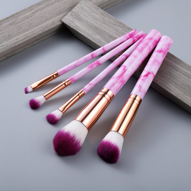 Makeup Brushes Tool Set (FLD) Cosmetic Blending Beauty