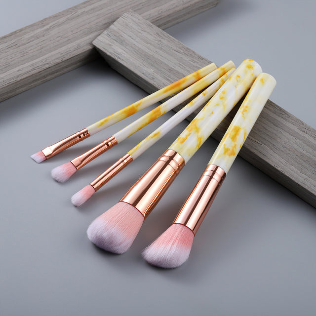 Makeup Brushes Tool Set (FLD) Cosmetic Blending Beauty