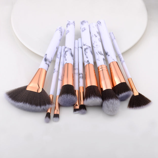 Makeup Brushes Tool Set (FLD) Cosmetic Blending Beauty