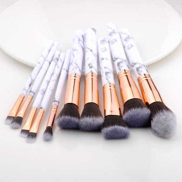 Makeup Brushes Tool Set (FLD) Cosmetic Blending Beauty