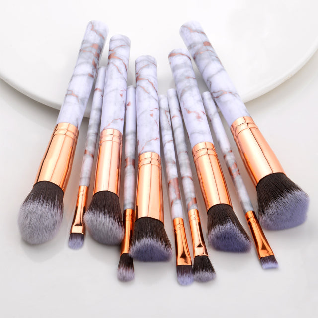 Makeup Brushes Tool Set (FLD) Cosmetic Blending Beauty