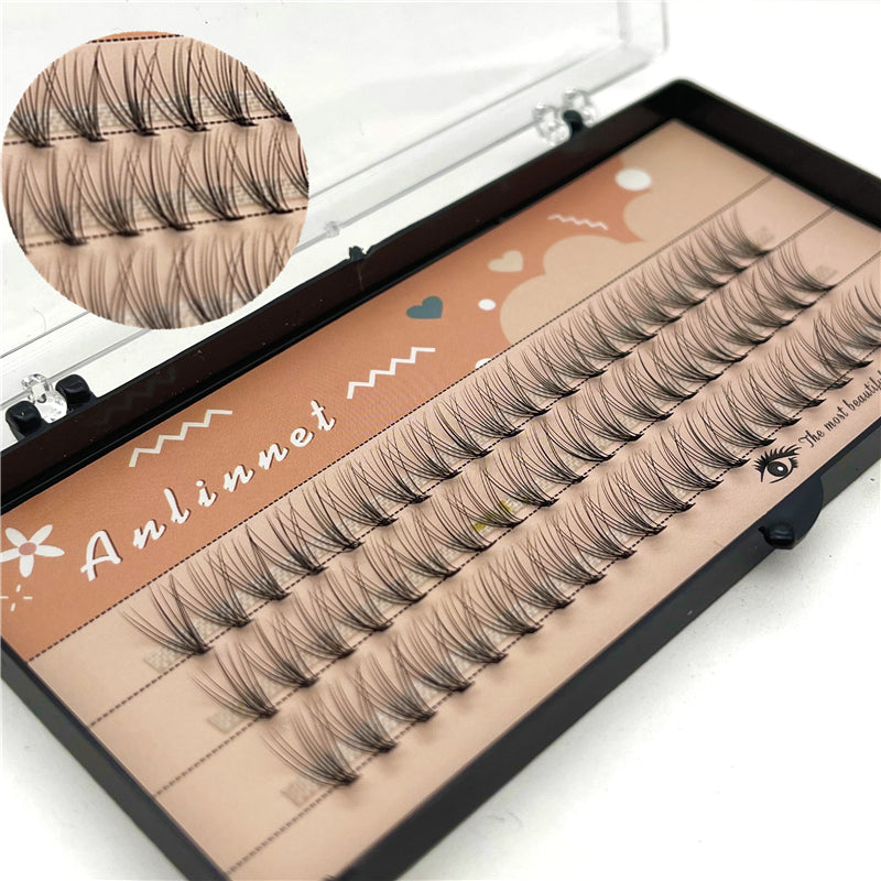 60 pieces of personal eyelash makeup grafted eyelashes 3D false eyelashes professional personal eyelashes free shipping