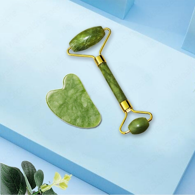 Gua Sha Board Beauty Thin Lift Skin Care Roller Jade Face Guache Scraper