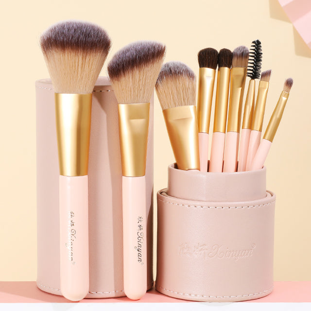 Candy Makeup Brush Set Pink Blush