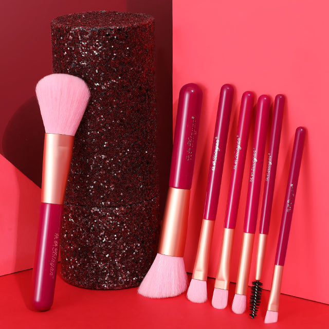 Candy Makeup Brush Set Pink Blush