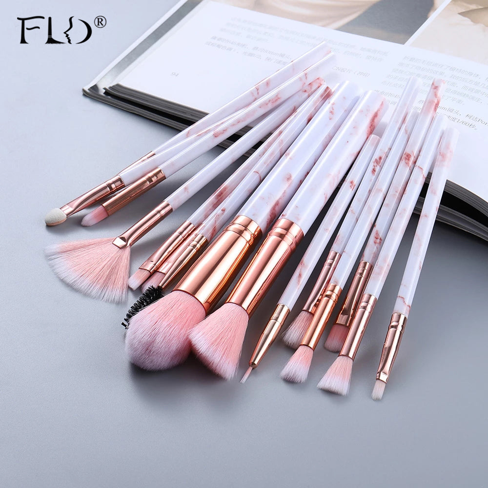 Makeup Brushes Tool Set (FLD) Cosmetic Blending Beauty