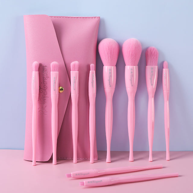 Candy Makeup Brush Set Pink Blush