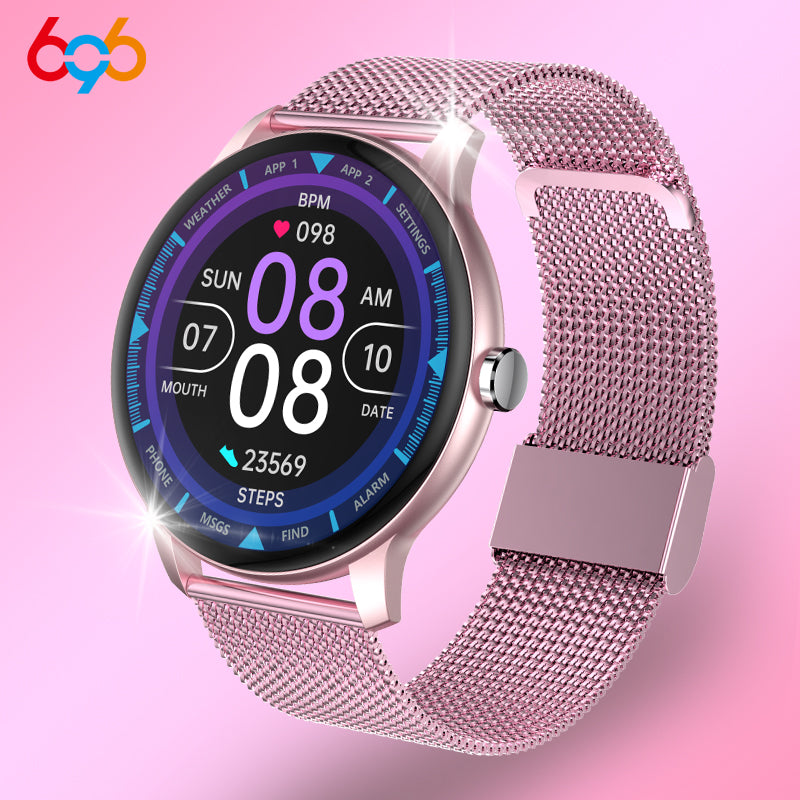 Women Men Smart Watch Of Bluetooth Call Smartwatch Heartrate Smart Clock