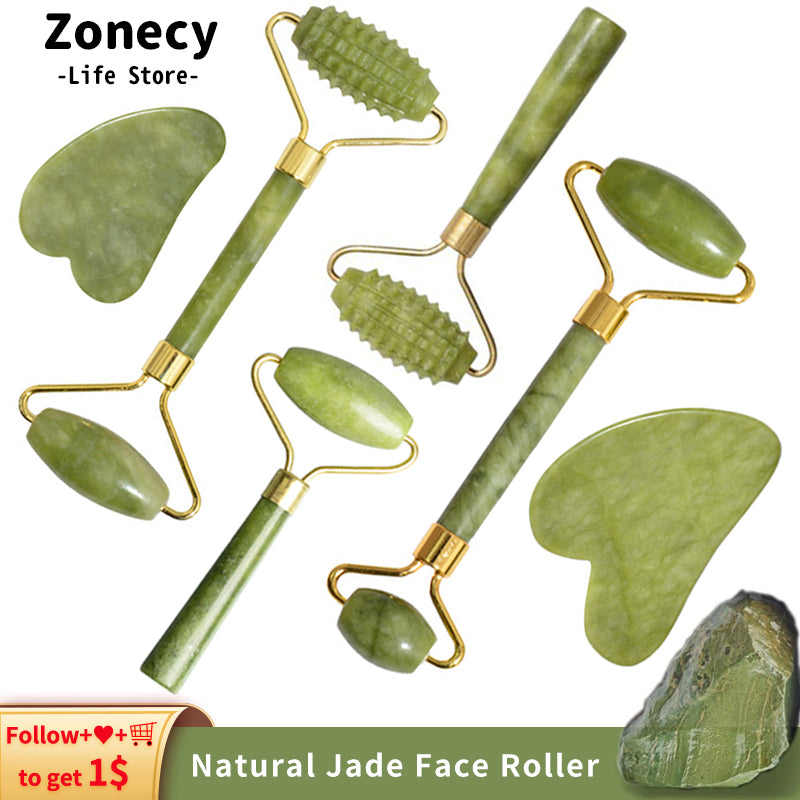 Gua Sha Board Beauty Thin Lift Skin Care Roller Jade Face Guache Scraper