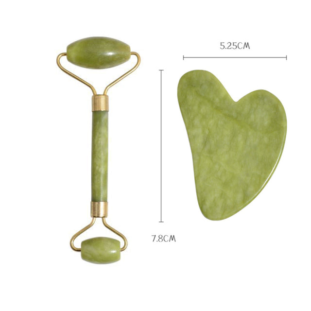 Gua Sha Board Beauty Thin Lift Skin Care Roller Jade Face Guache Scraper